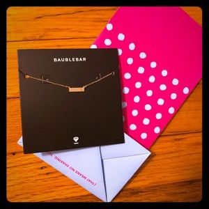 Letter: L Mini Initial Pendant from BaubleBar.